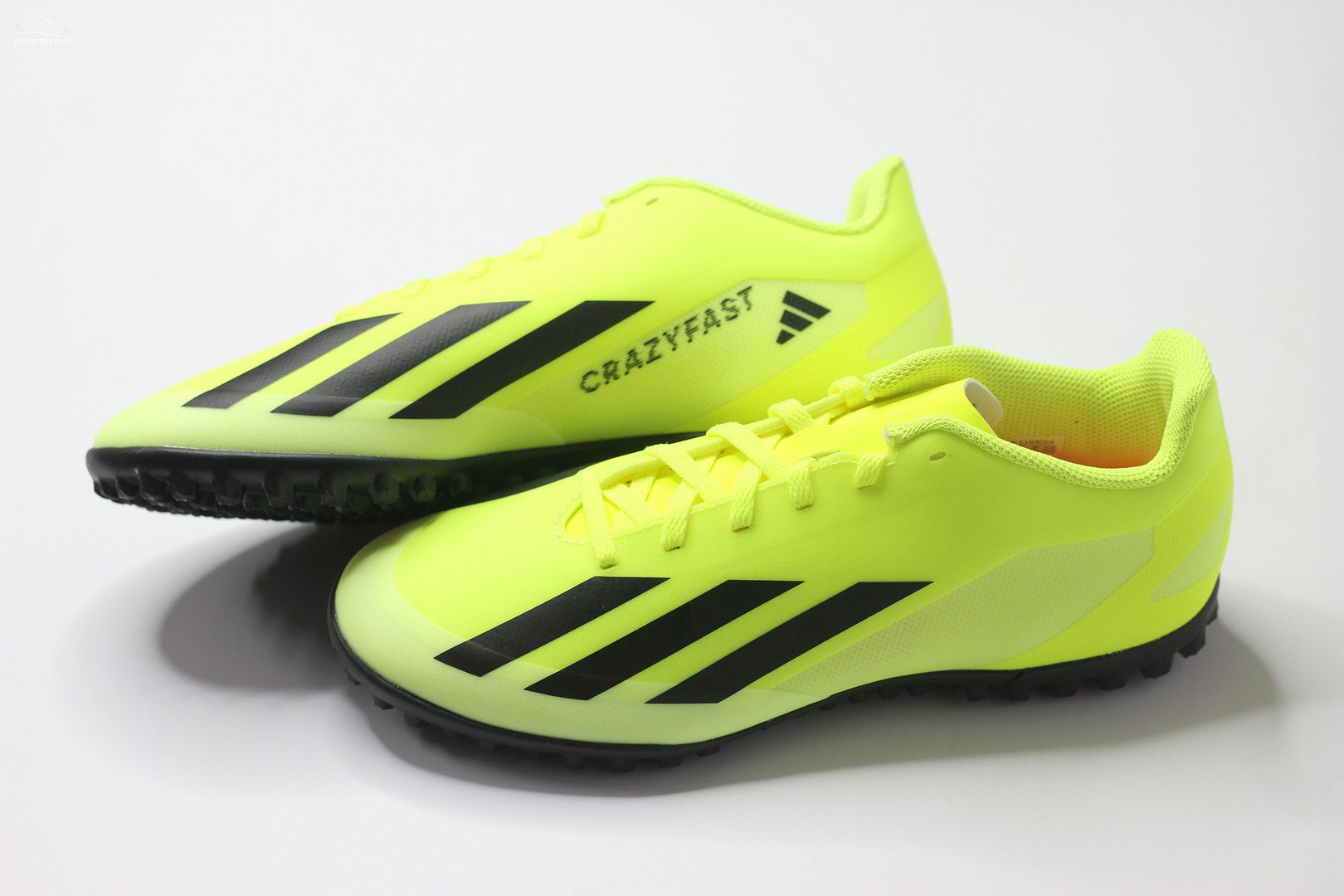 Adidas X Crazyfast Club TF- Solar Energy pack màu xanh chuối IF0723
