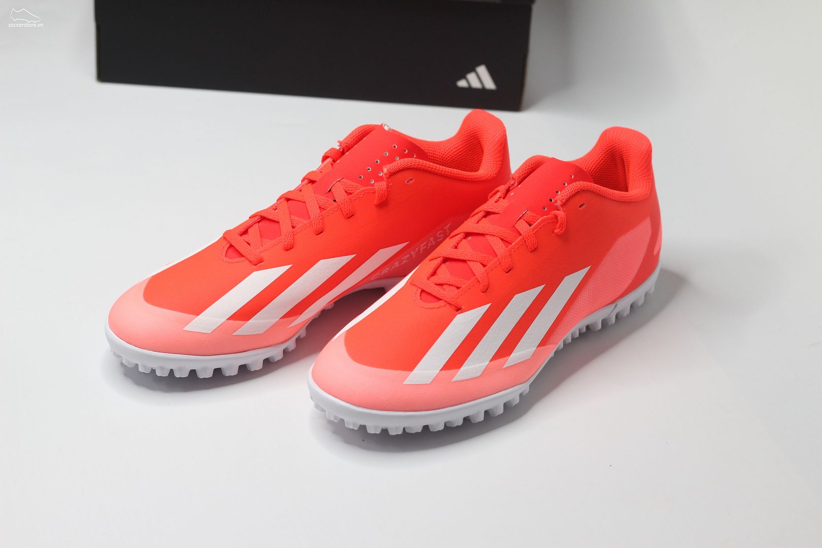 Adidas X Crazyfast Club TF Energy Citrus pack- màu đỏ trắng IF0724