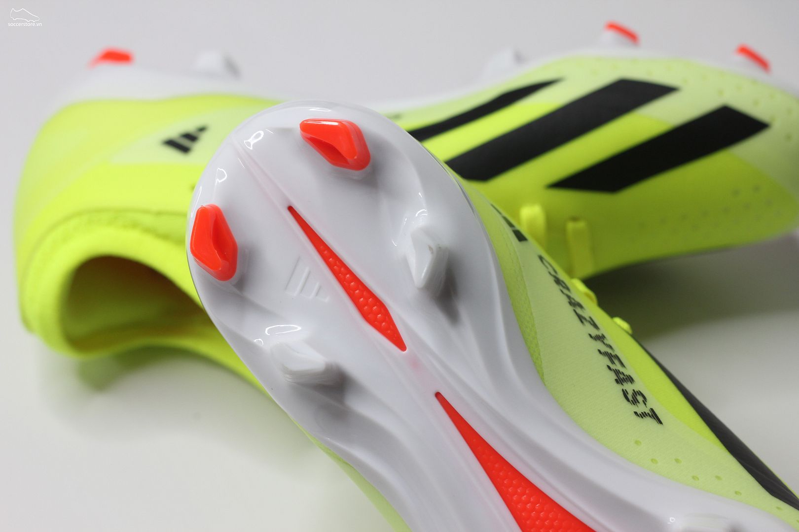 Adidas X Crazyfast League FG- Solar Energy pack màu xanh chuối IG0605