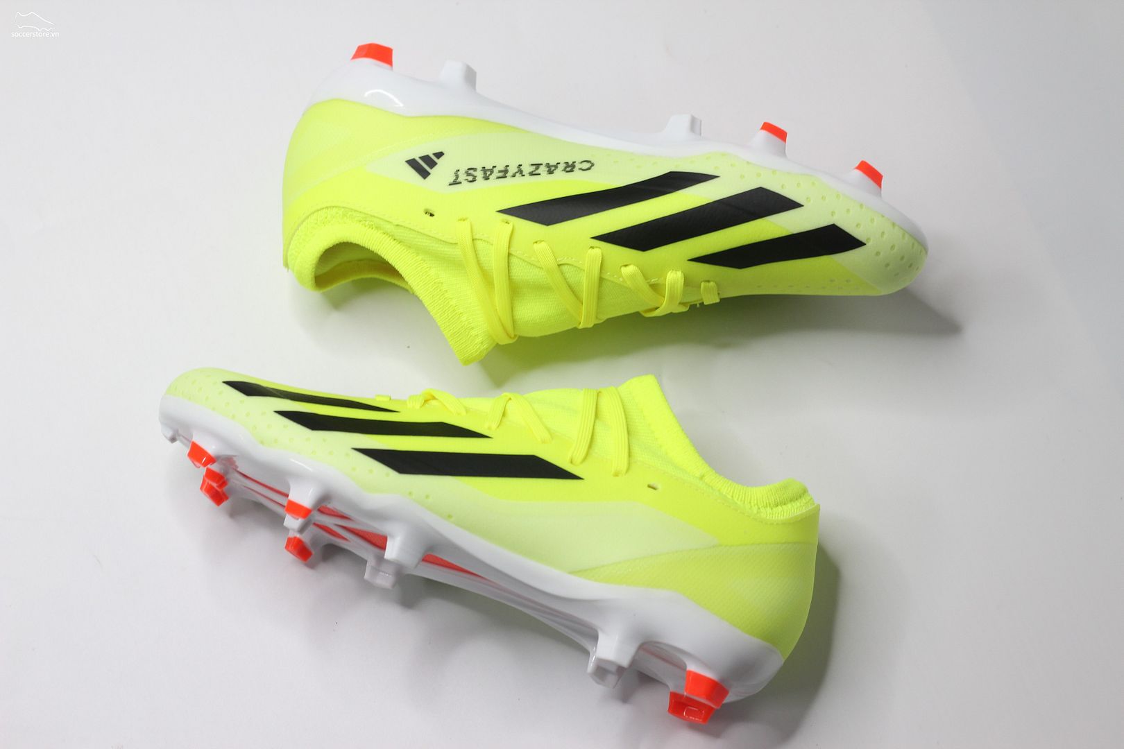 Adidas X Crazyfast League FG- Solar Energy pack màu xanh chuối IG0605