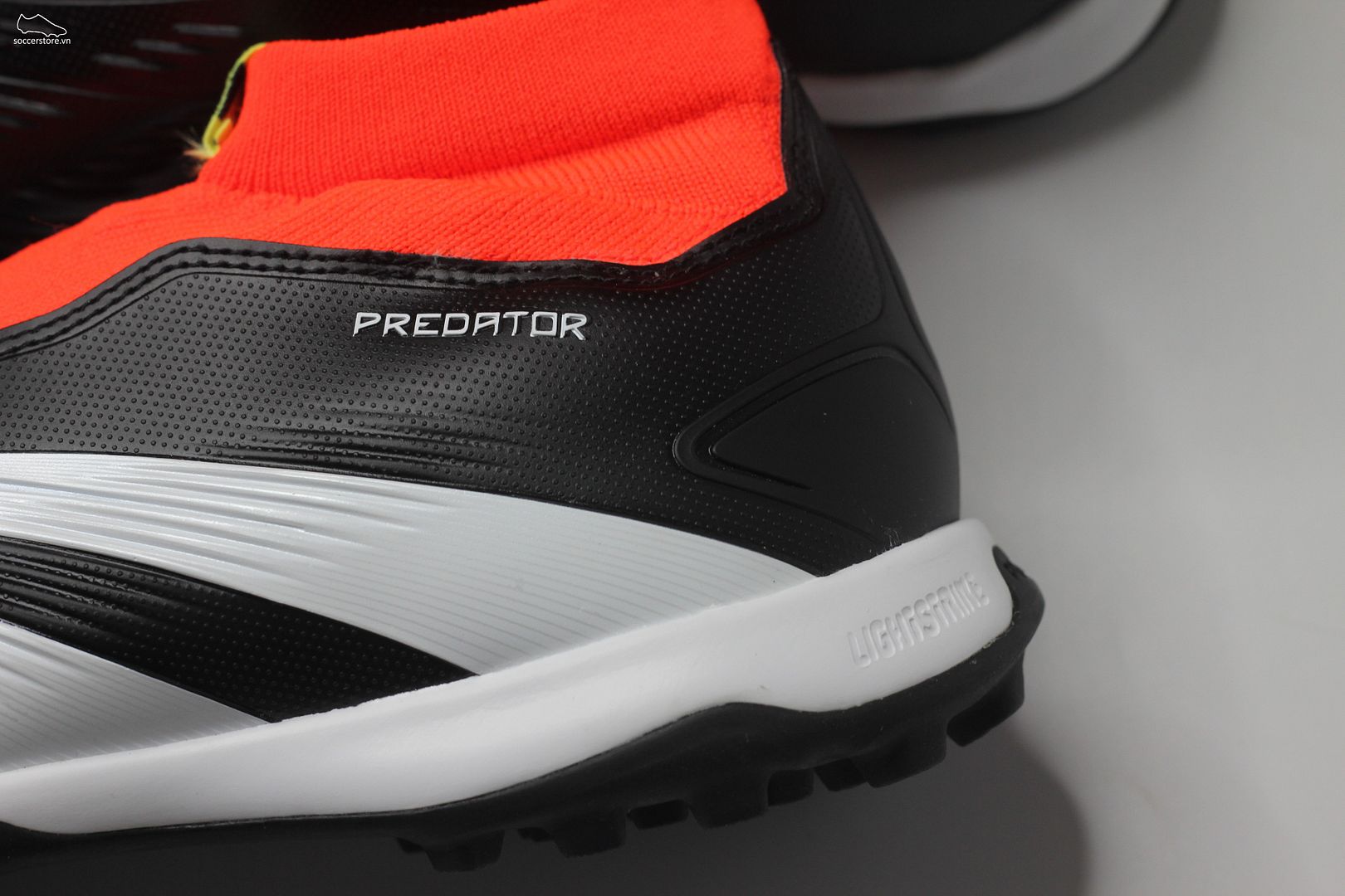 Adidas Predator League LL TF - Solar Energy pack màu đỏ - trắng - đen IG7715