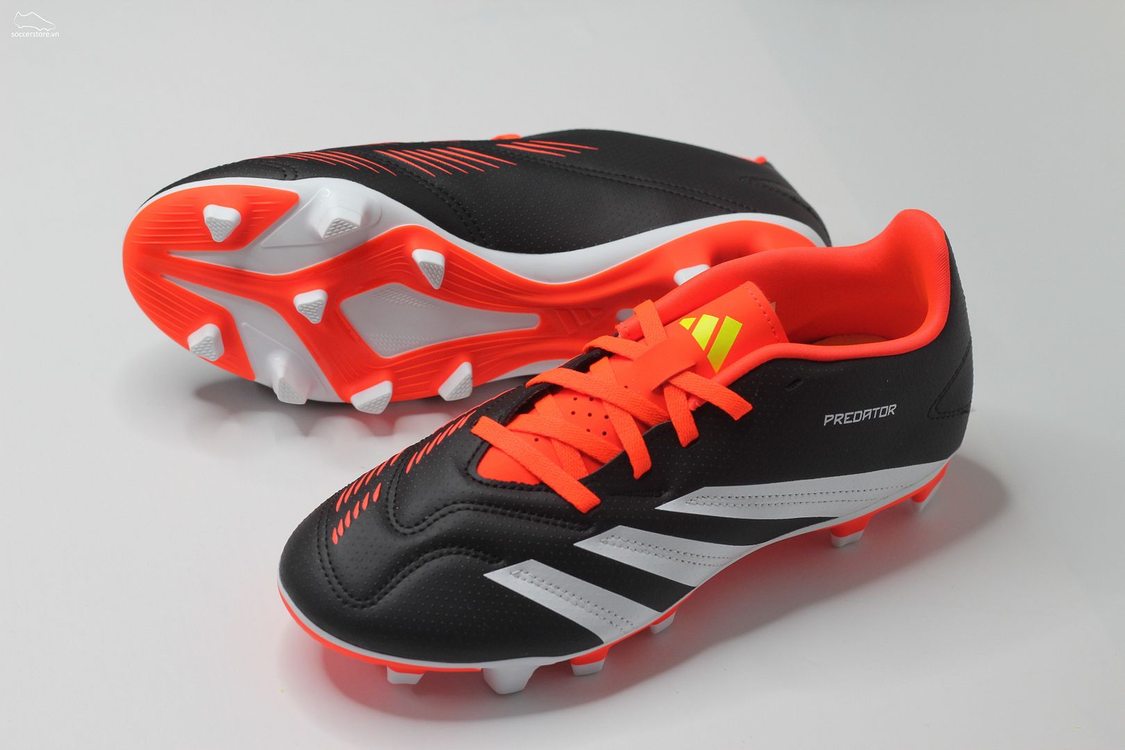 Adidas Predator Club FxG- Solar Energy pack màu đỏ - trắng- đen ( MG ) IG7760