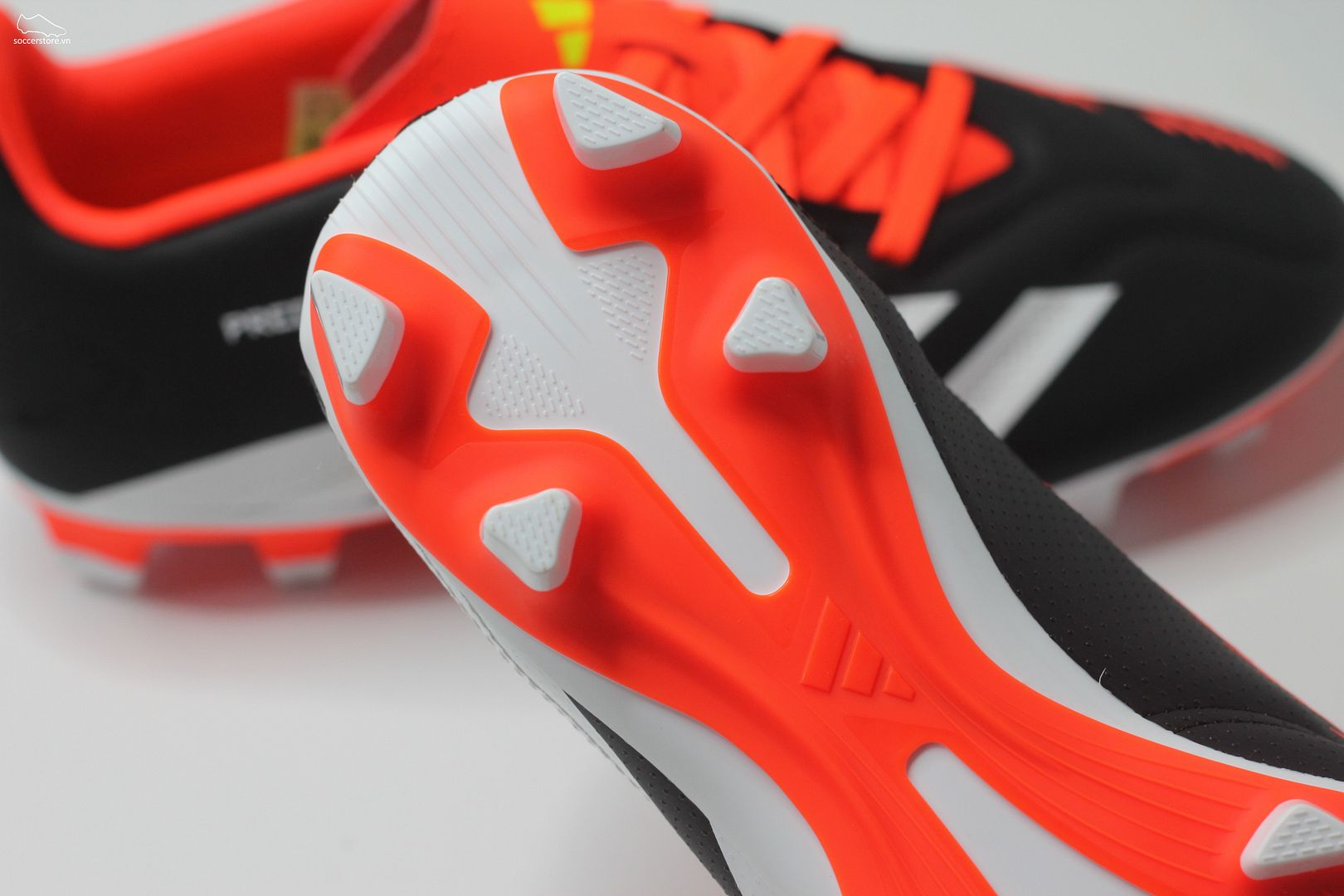 Adidas Predator Club FxG- Solar Energy pack màu đỏ - trắng- đen ( MG ) IG7760