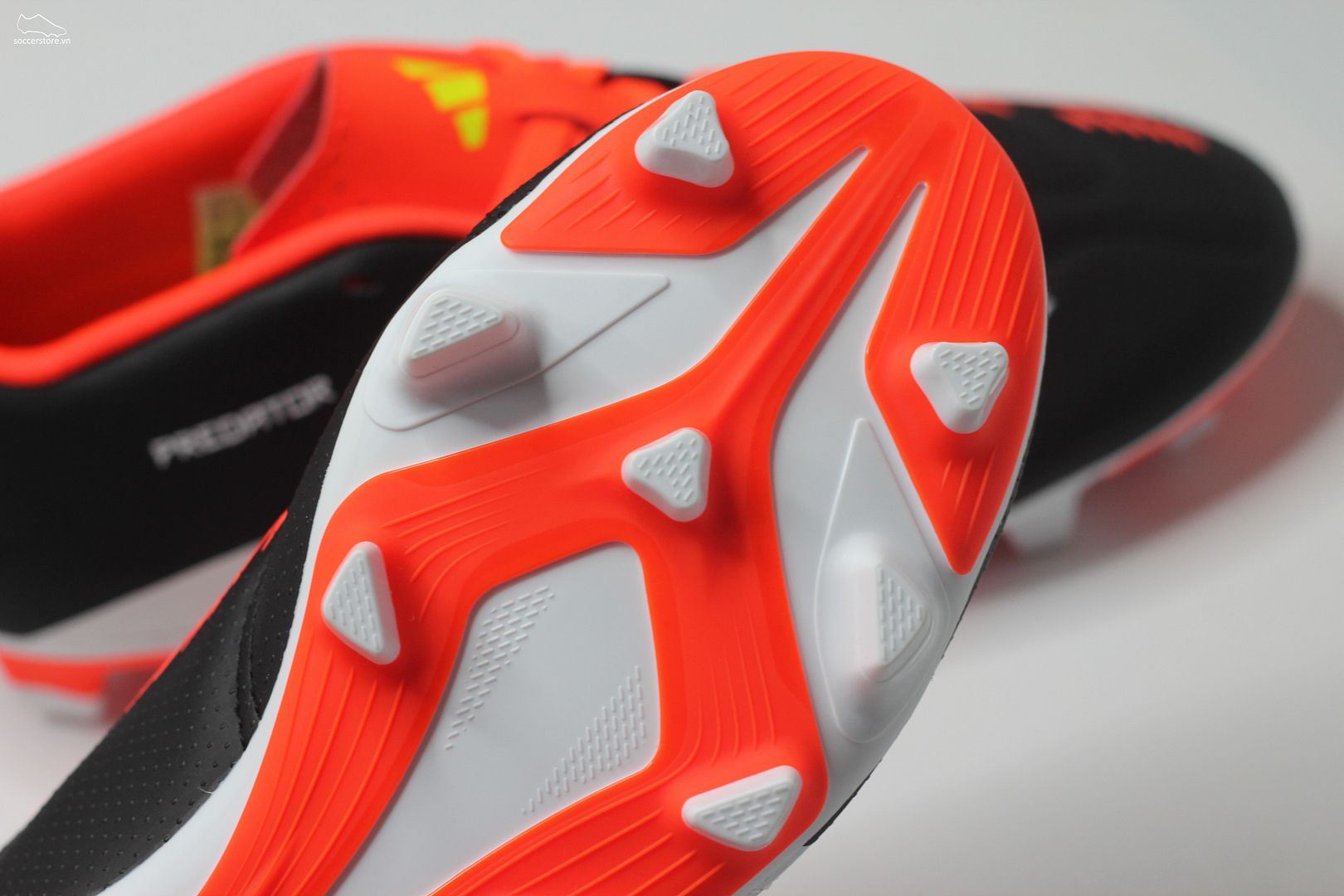 Adidas Predator Club FxG- Solar Energy pack màu đỏ - trắng- đen ( MG ) IG7760