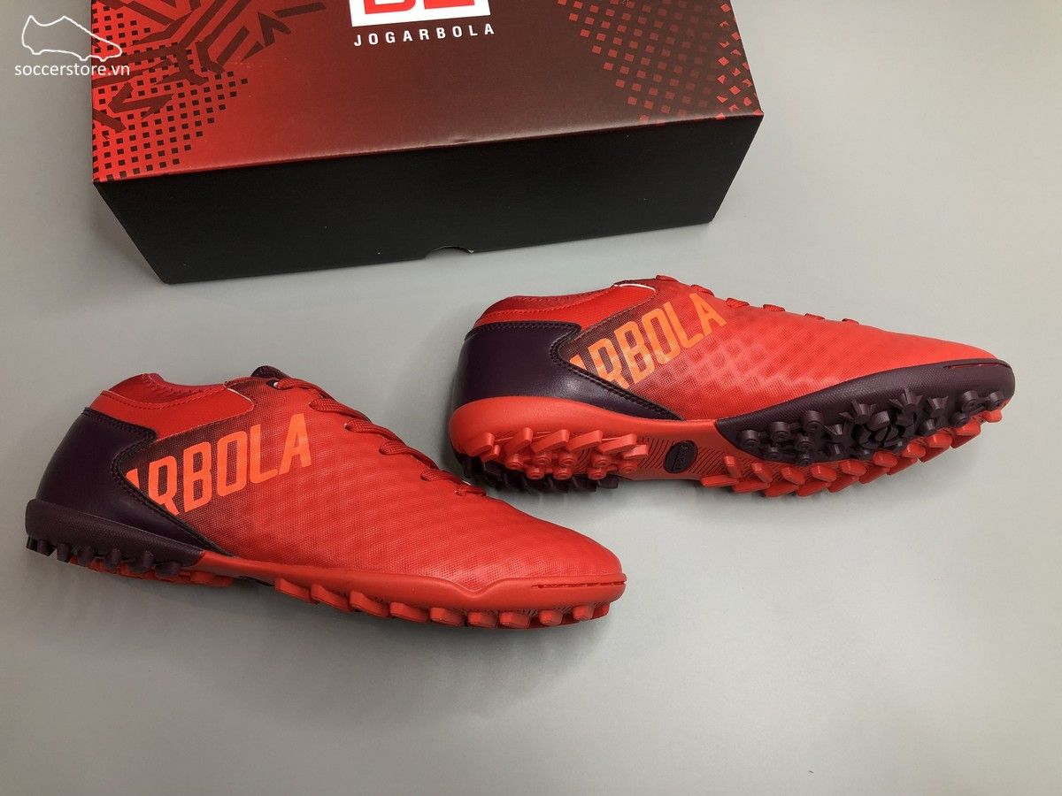 Giày bóng đá Jogarbola Colorlux 2.0 màu đỏ J203
