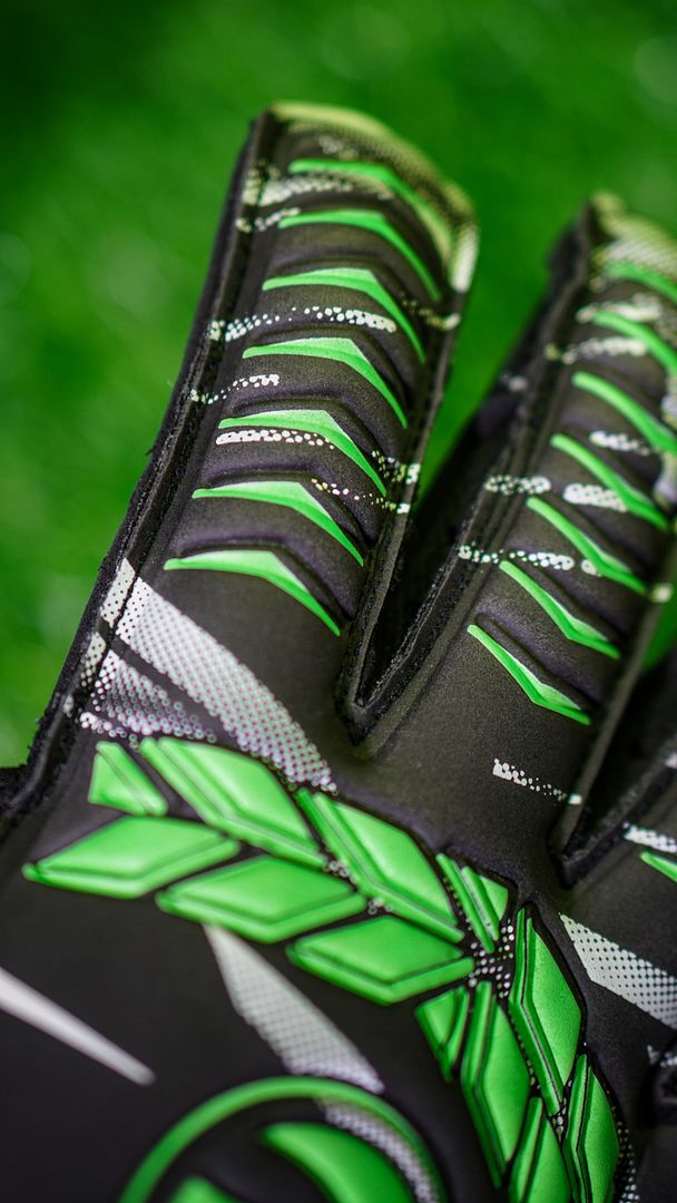Găng tay thủ môn VGS Archery Pro Contact màu xanh lá green- đen