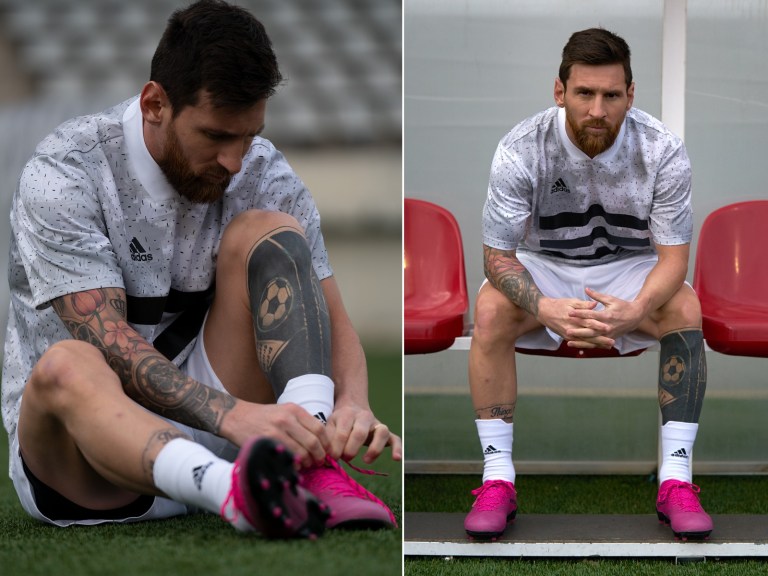 Ronaldo & Messi cùng đeo giày mới trước mùa giải