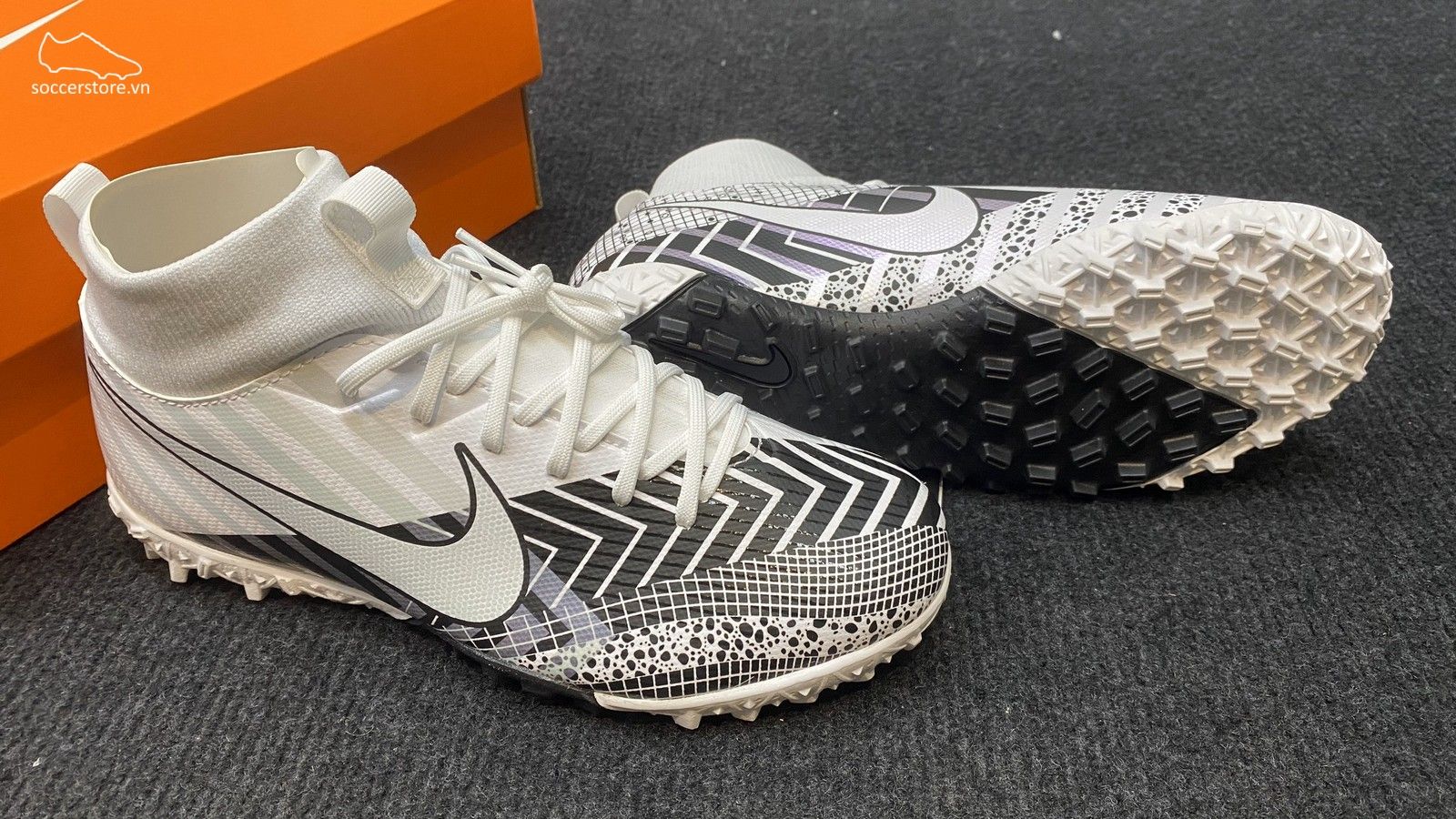 Giày bóng đá trẻ em Nike Mercurial Superfly 7 Academy TF Kids MDS 003 BQ5407-110