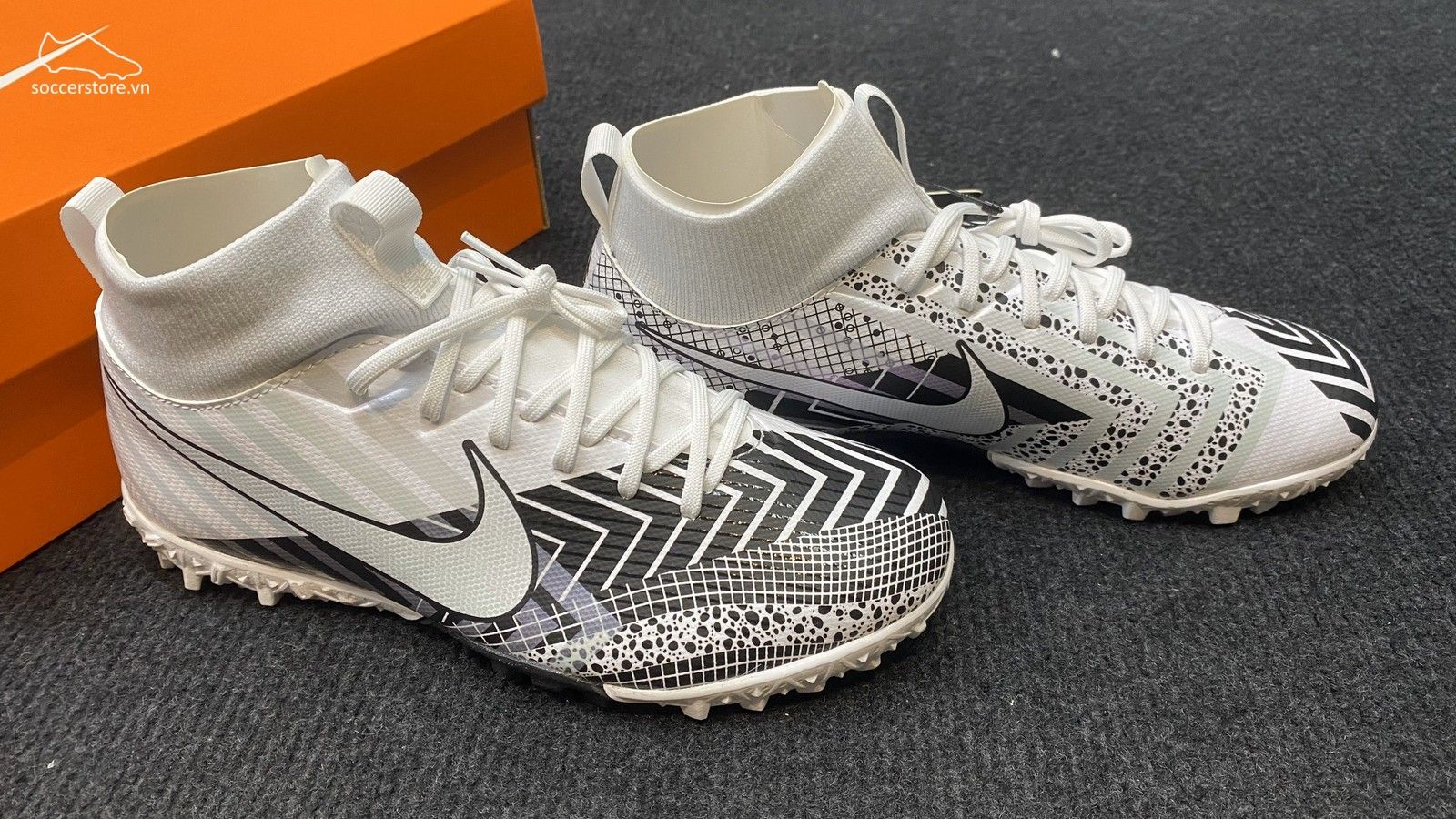 Giày bóng đá trẻ em Nike Mercurial Superfly 7 Academy TF Kids MDS 003 BQ5407-110