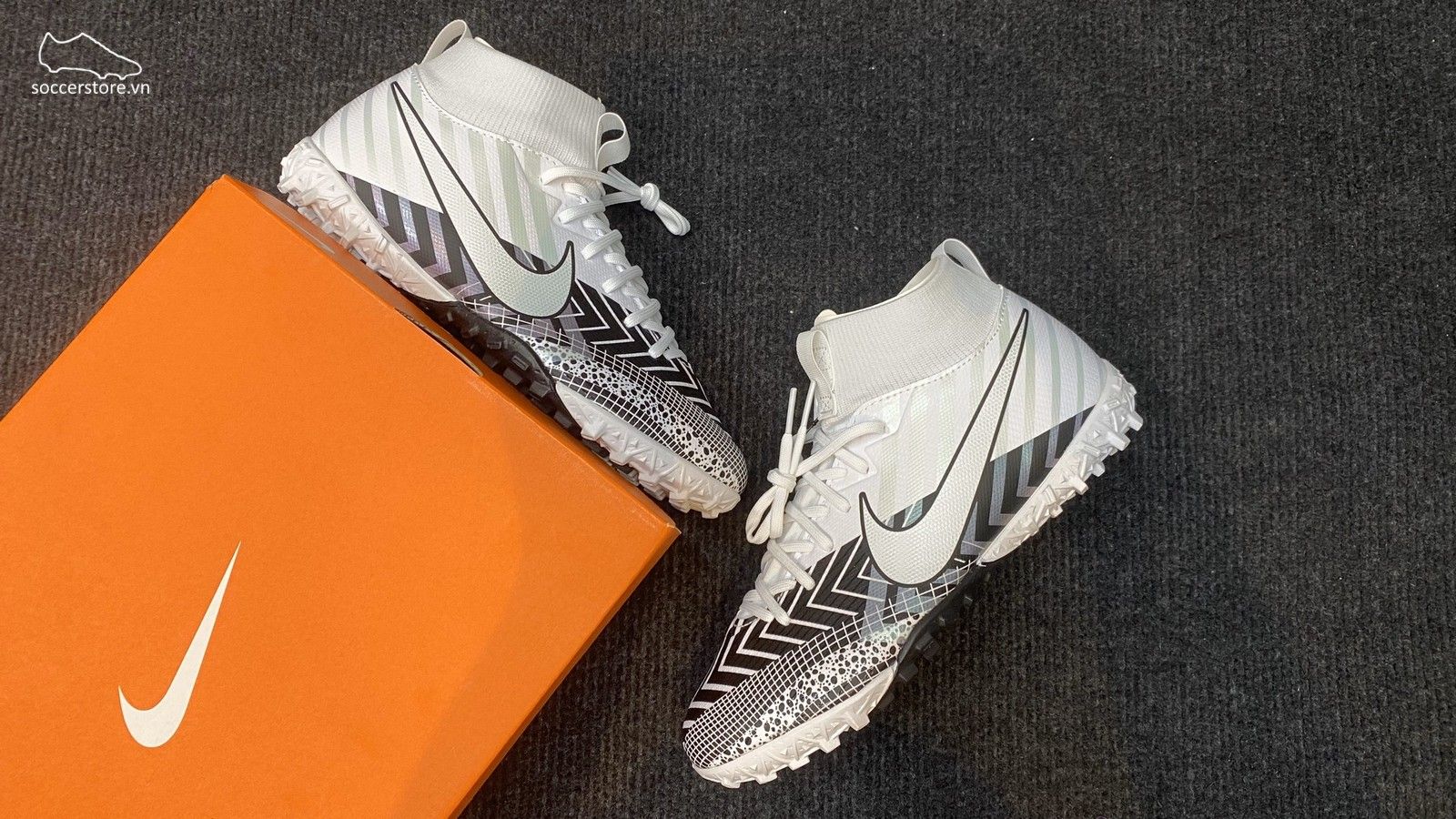 Giày bóng đá trẻ em Nike Mercurial Superfly 7 Academy TF Kids MDS 003 BQ5407-110