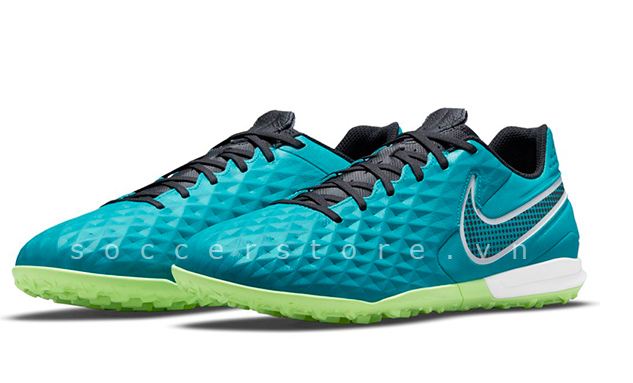 Nike Tiempo Legend 8 Academy TF Impulse Pack- Aquamarine / White / Lime Glow AT6100-303