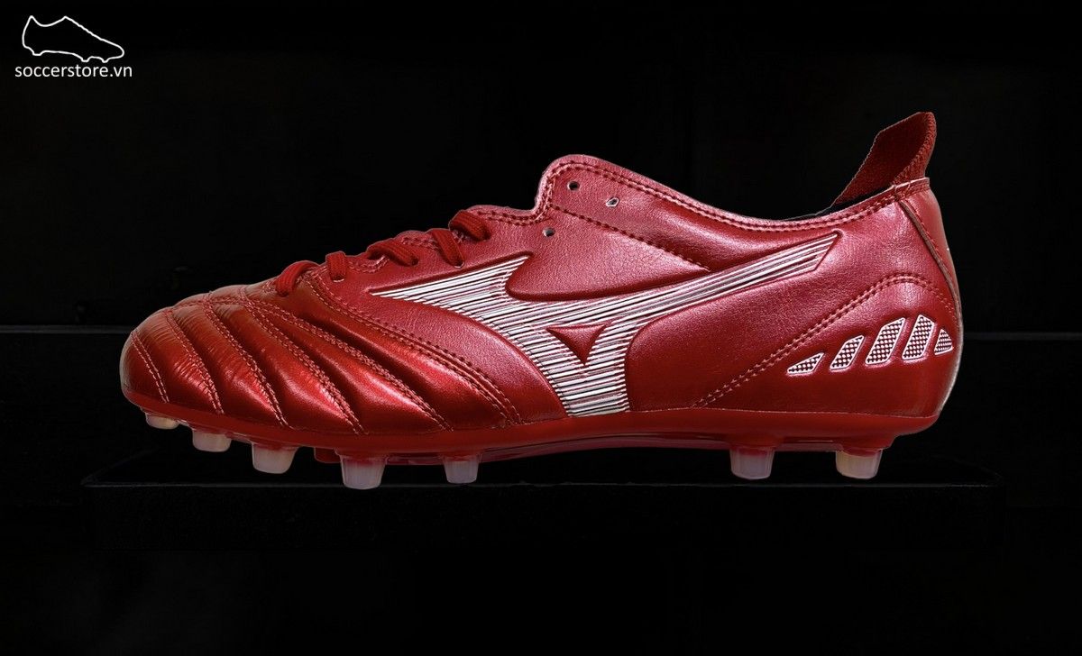 Mizuno Morelia Neo 3 Pro AG - Solar Red / White - P1GA228460