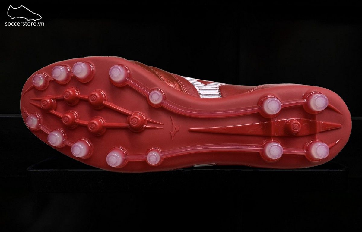 Mizuno Morelia Neo 3 Pro AG - Solar Red / White - P1GA228460