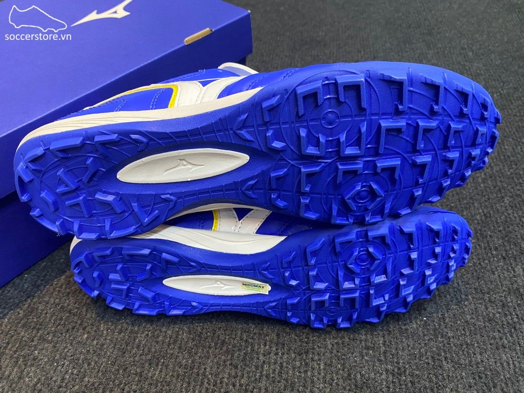 Mizuno Wave Cup Legend AS TF - Blue / White Gold / White - P1GD201901