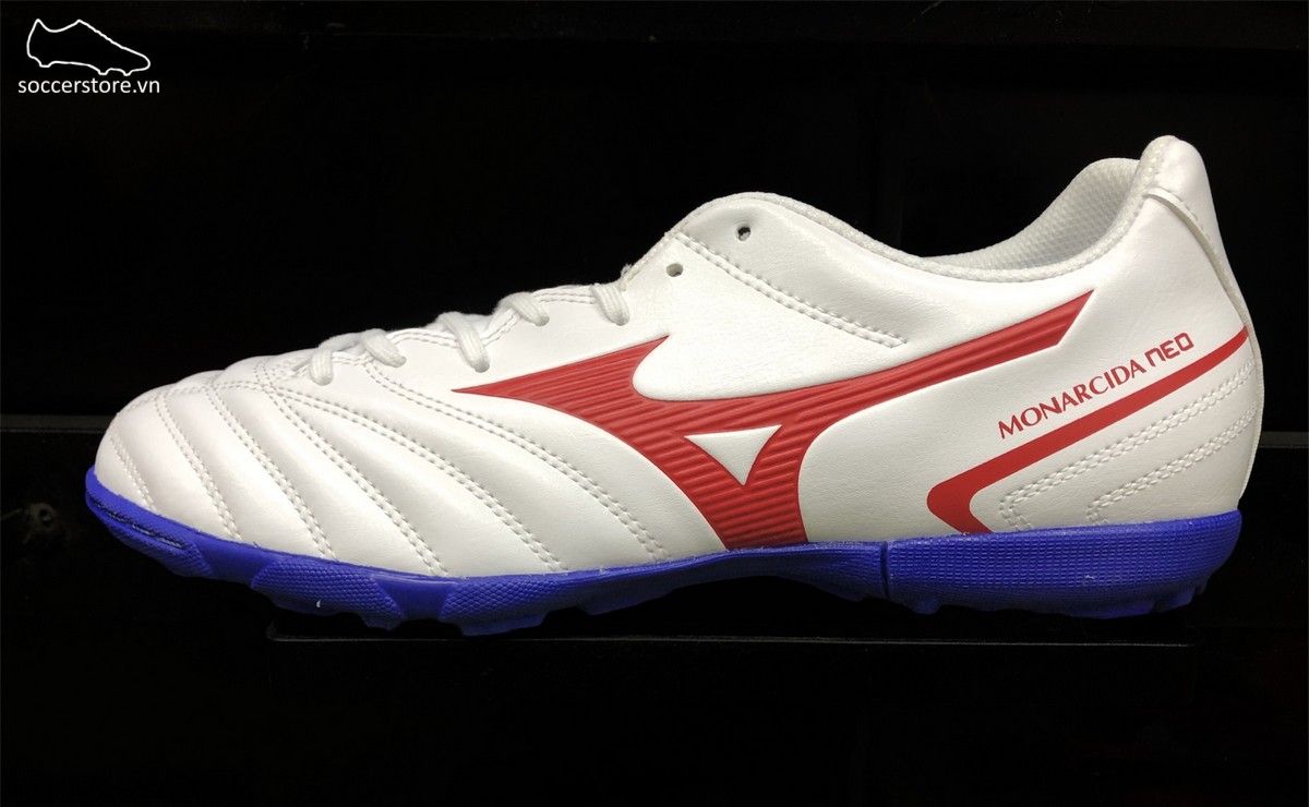 Mizuno Monarcida Neo II Select AS TF màu trắng đế xanh P1GD210562