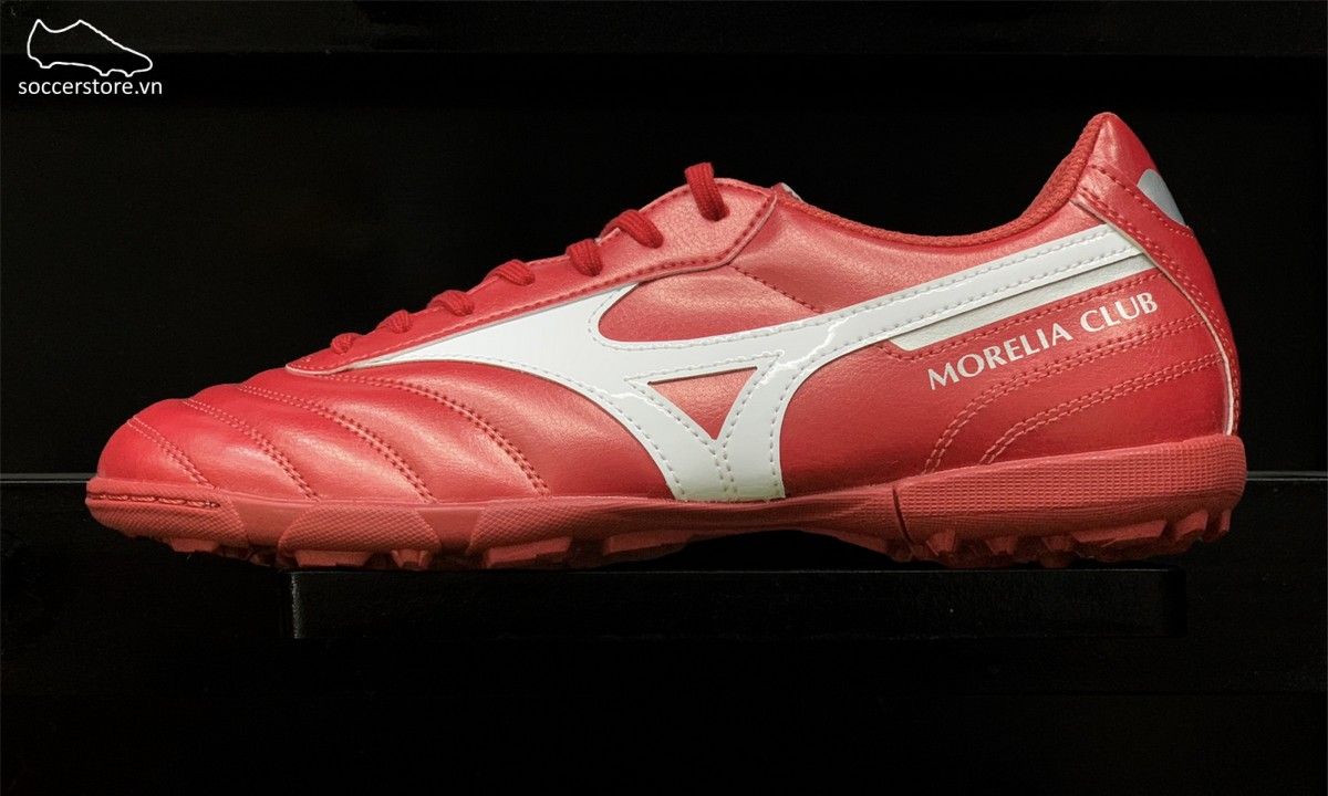 Mizuno Morelia II Club AS TF màu đỏ trắng - P1GD221660