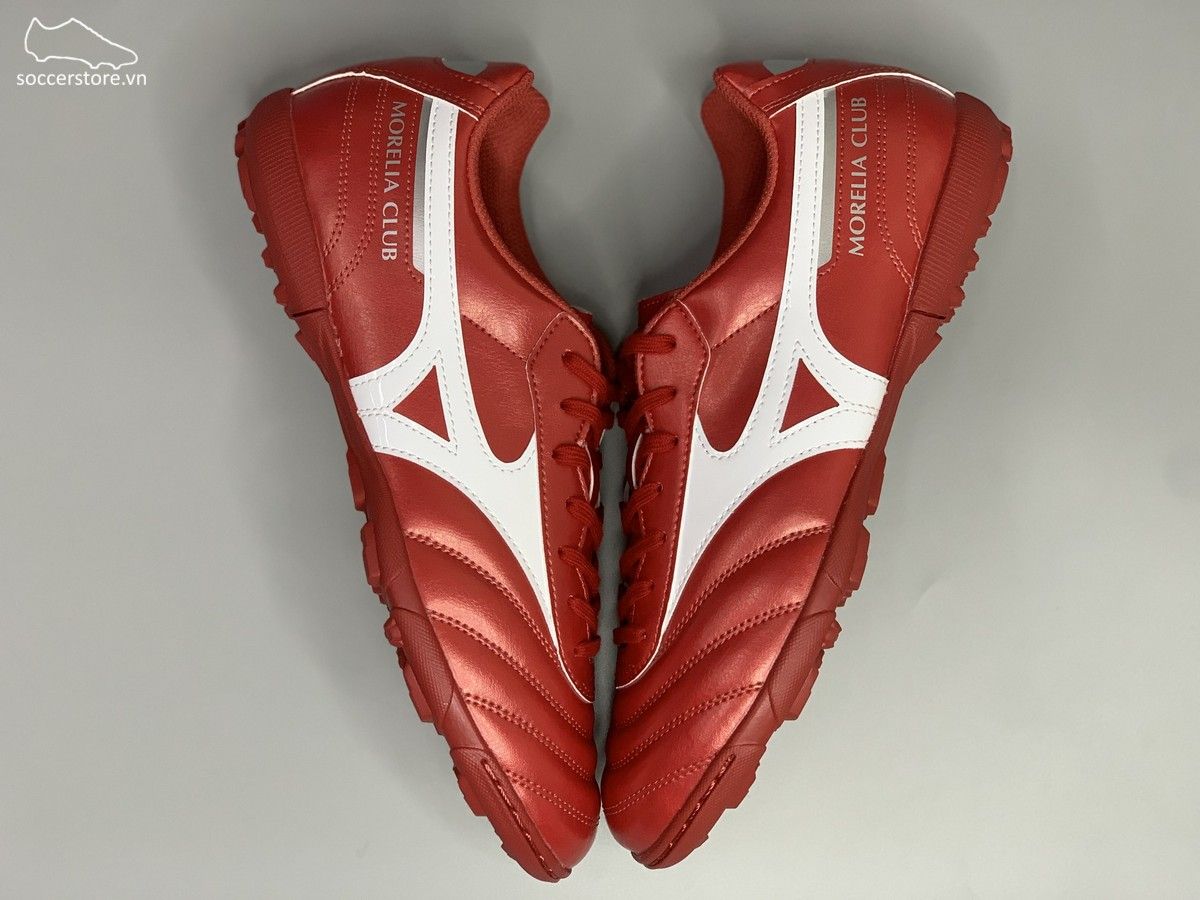 Mizuno Morelia II Club AS TF màu đỏ trắng - P1GD221660