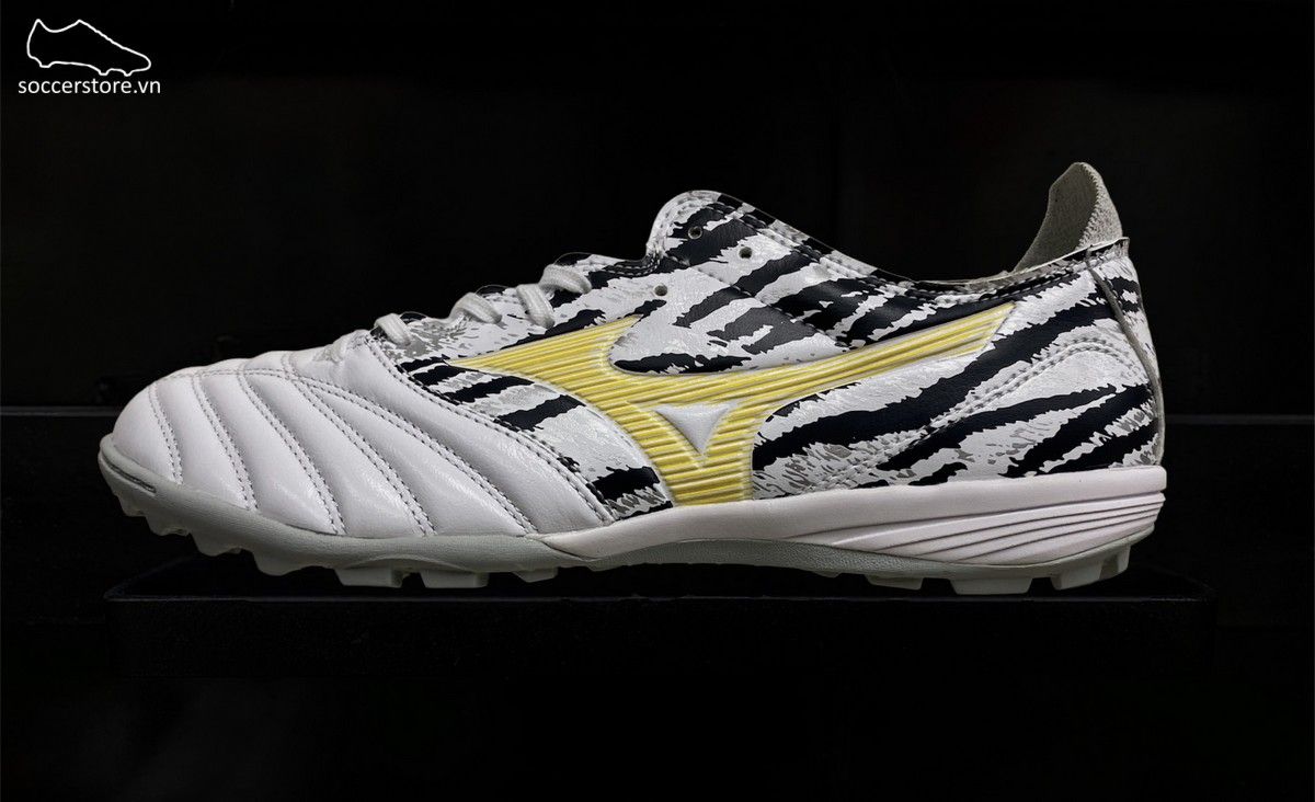 Mizuno Neo 3 Pro TF - Core White / Gold / Black - P1GD228446