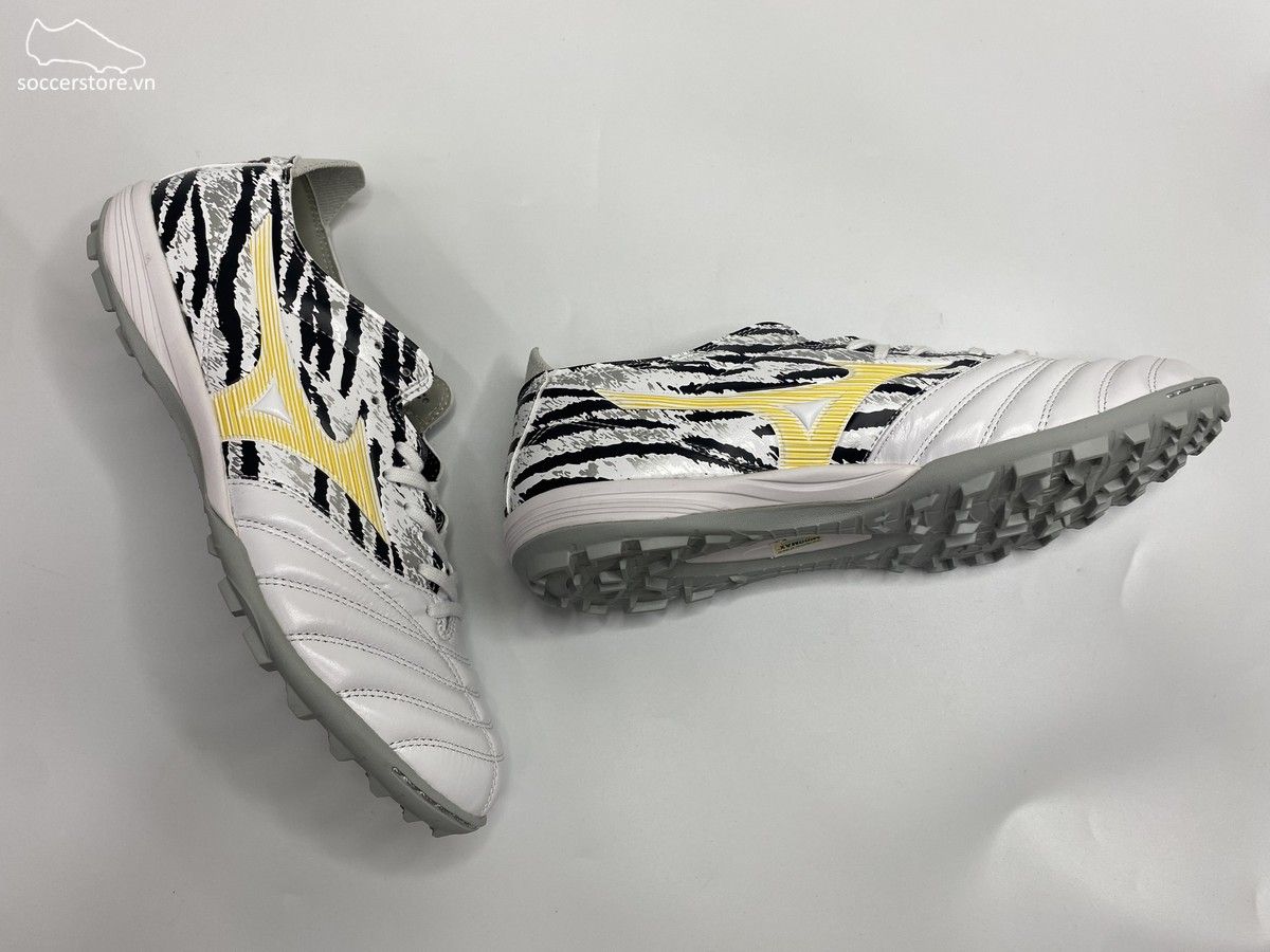 Mizuno Neo 3 Pro TF - Core White / Gold / Black - P1GD228446