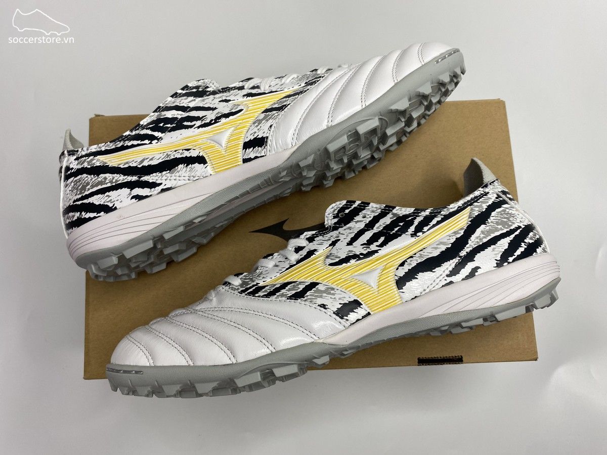 Mizuno Neo 3 Pro TF - Core White / Gold / Black - P1GD228446