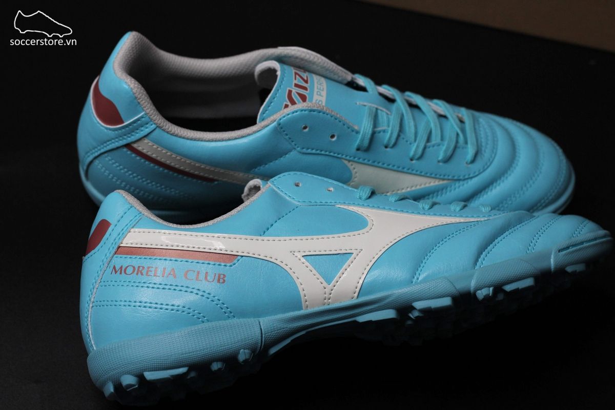 Mizuno Morelia II Club AS TF màu xanh ngọc-P1GD231625
