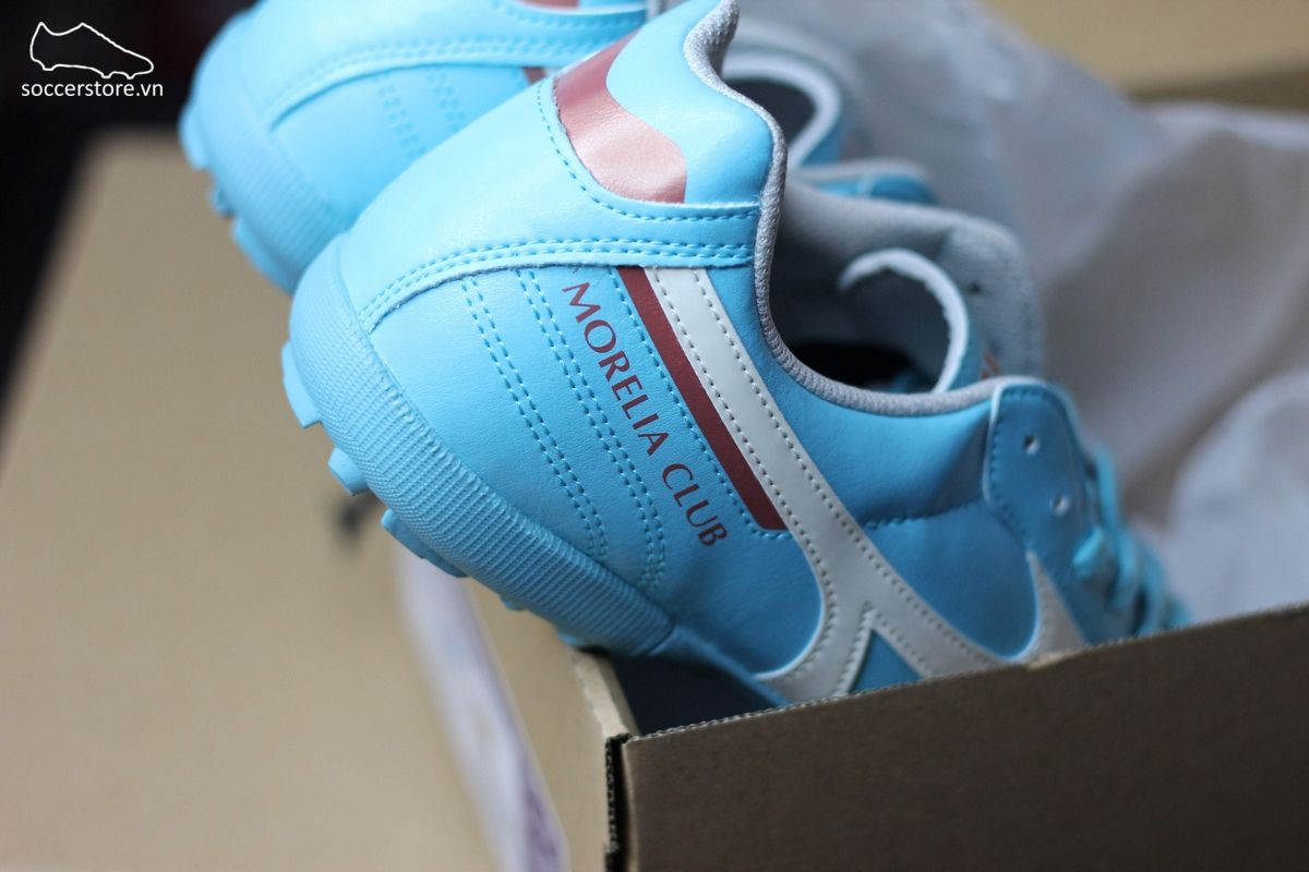 Mizuno Morelia II Club AS TF màu xanh ngọc-P1GD231625