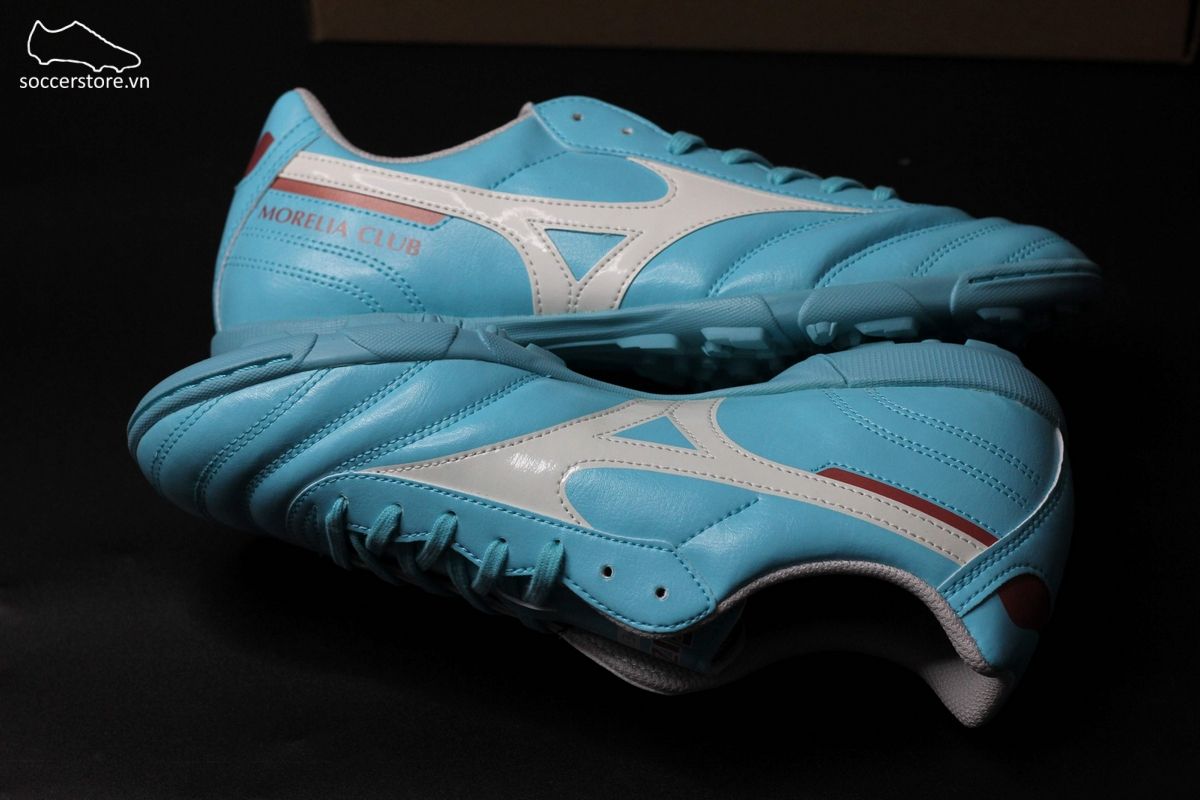 Mizuno Morelia II Club AS TF màu xanh ngọc-P1GD231625
