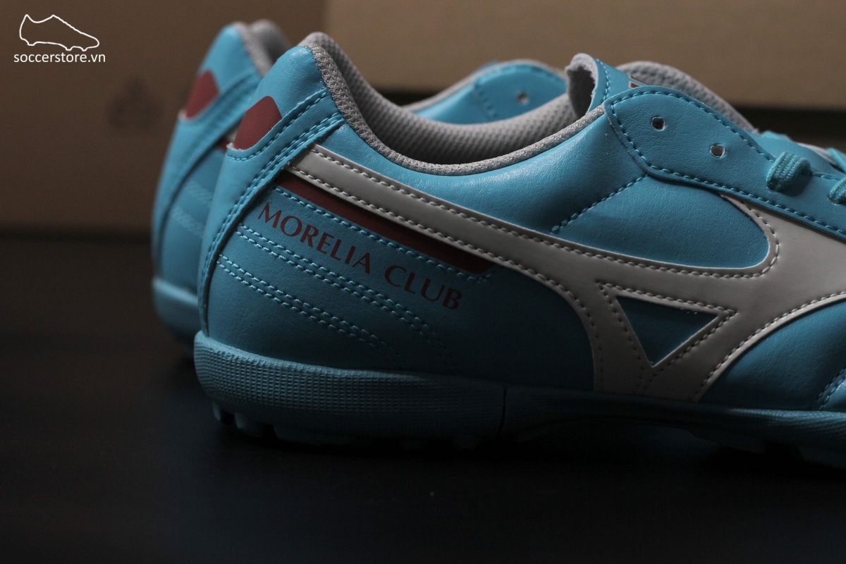 Mizuno Morelia II Club AS TF màu xanh ngọc-P1GD231625