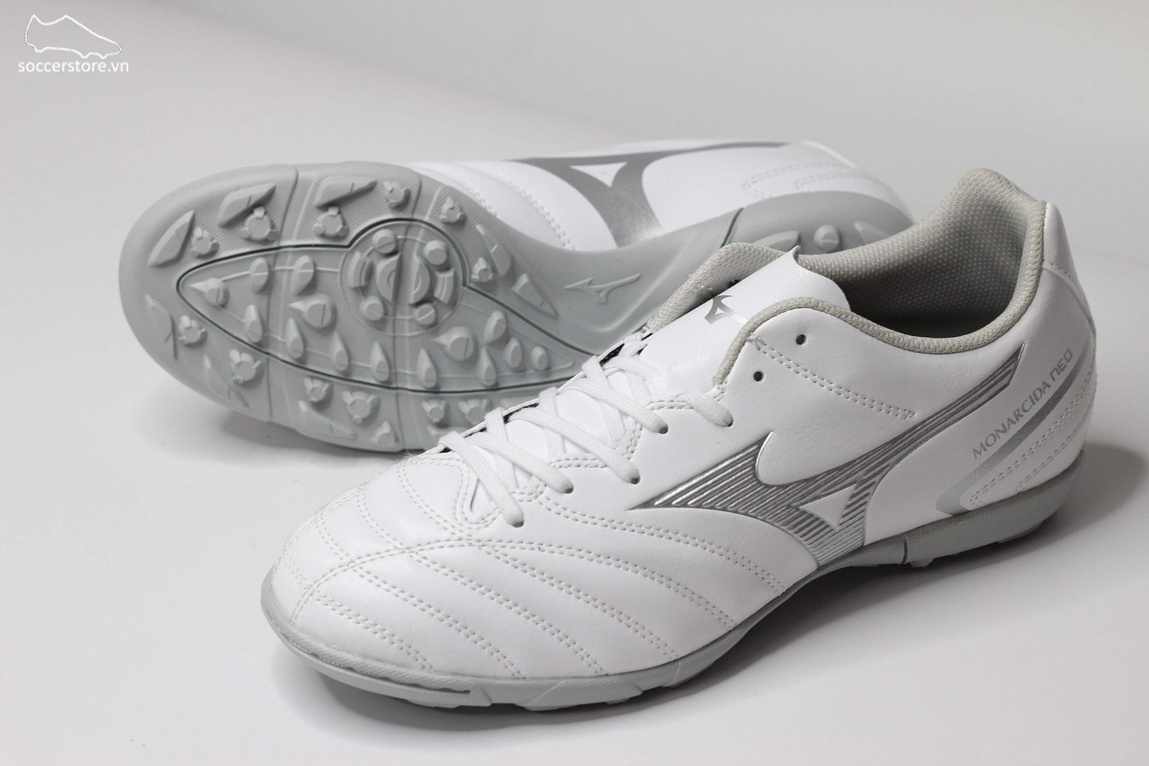 Mizuno Monarcida Neo II Select AS TF màu trắng - xám P1GD232504