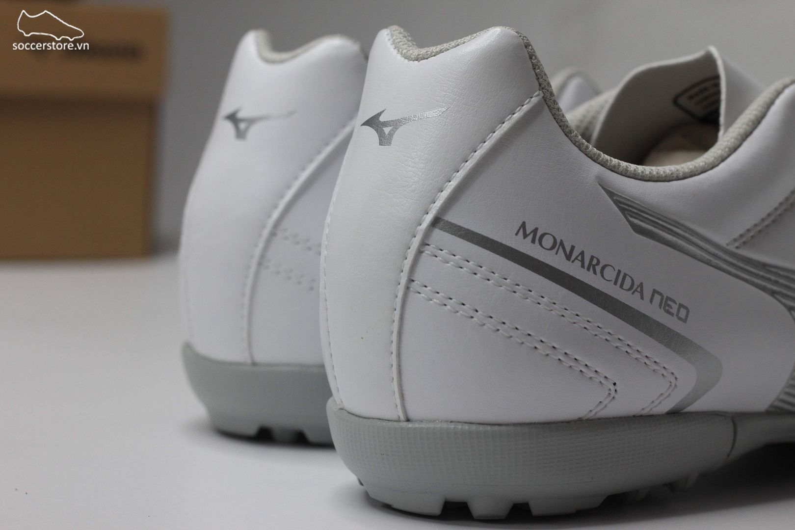 Mizuno Monarcida Neo II Select AS TF màu trắng - xám P1GD232504