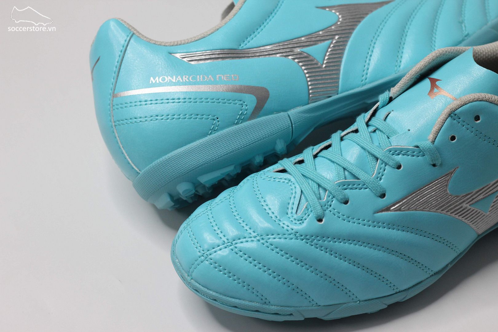 Mizuno Monarcida Neo II Select AS TF xanh ngọc P1GD232525 Neo 2