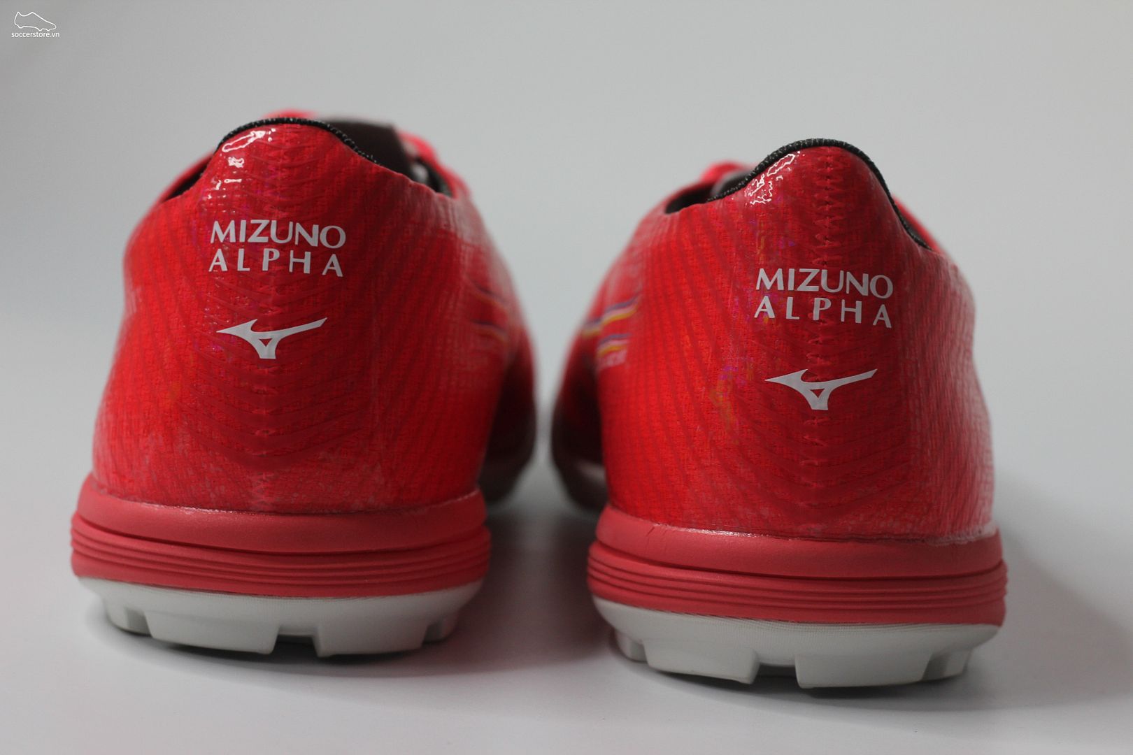 Mizuno Alpha Pro AS TF màu đỏ cam đế trắng P1GD236464