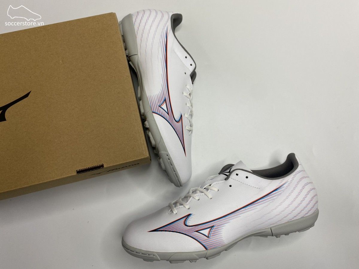 Bóng Molten Europa League OMB mùa giải 2022-2023 F5U5000-23Mizuno α Alpha Select TF AS màu Trắng bạc / Xám – P1GD236509