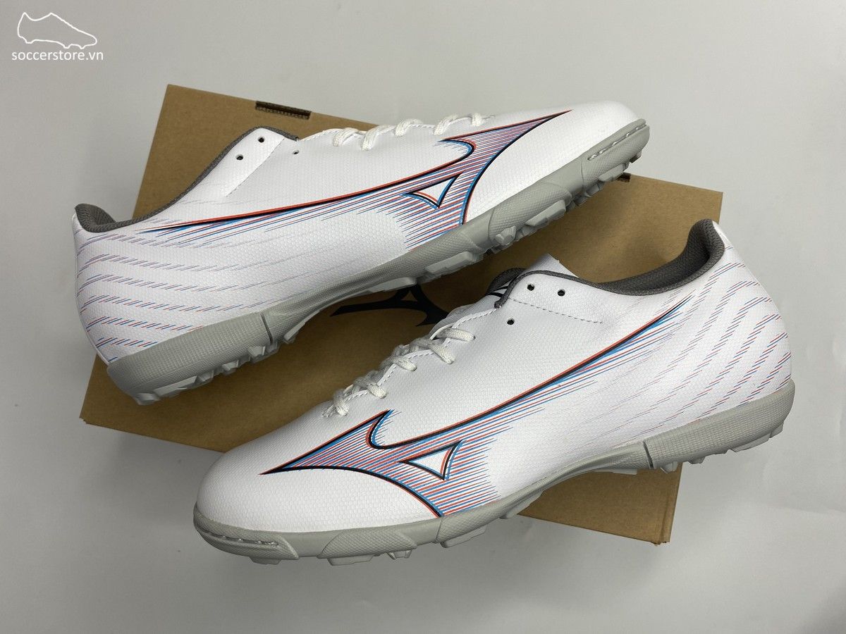 Bóng Molten Europa League OMB mùa giải 2022-2023 F5U5000-23Mizuno α Alpha Select TF AS màu Trắng bạc / Xám – P1GD236509