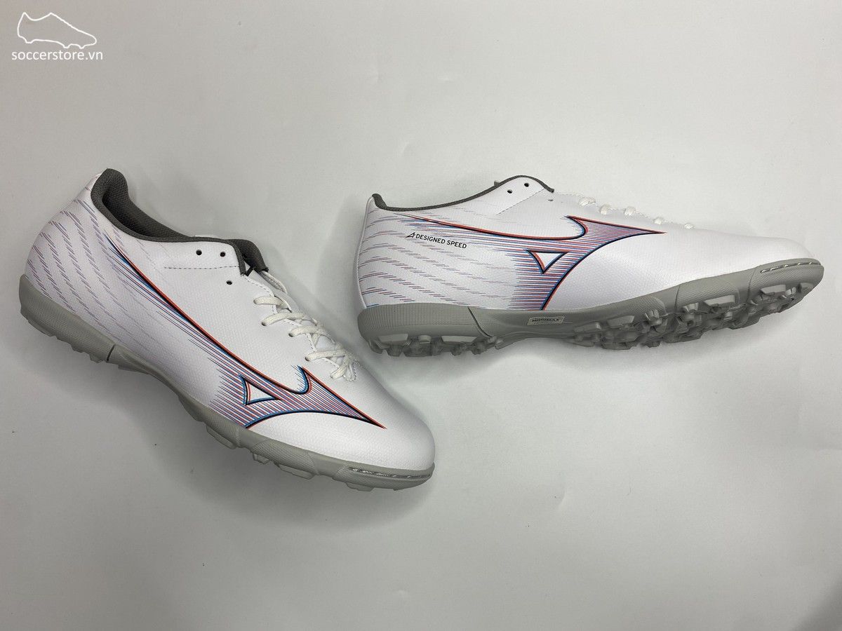 Bóng Molten Europa League OMB mùa giải 2022-2023 F5U5000-23Mizuno α Alpha Select TF AS màu Trắng bạc / Xám – P1GD236509