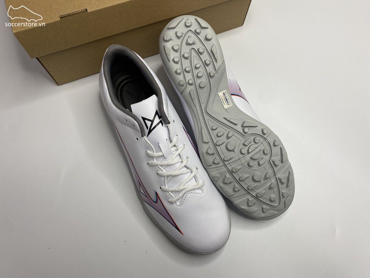 Bóng Molten Europa League OMB mùa giải 2022-2023 F5U5000-23Mizuno α Alpha Select TF AS màu Trắng bạc / Xám – P1GD236509
