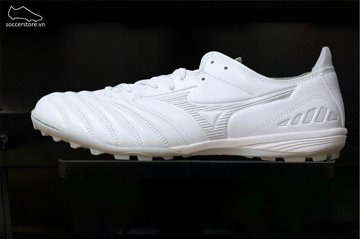 Mizuno Morelia Neo III Pro AS TF màu trắng ngọc trai - P1GD238404