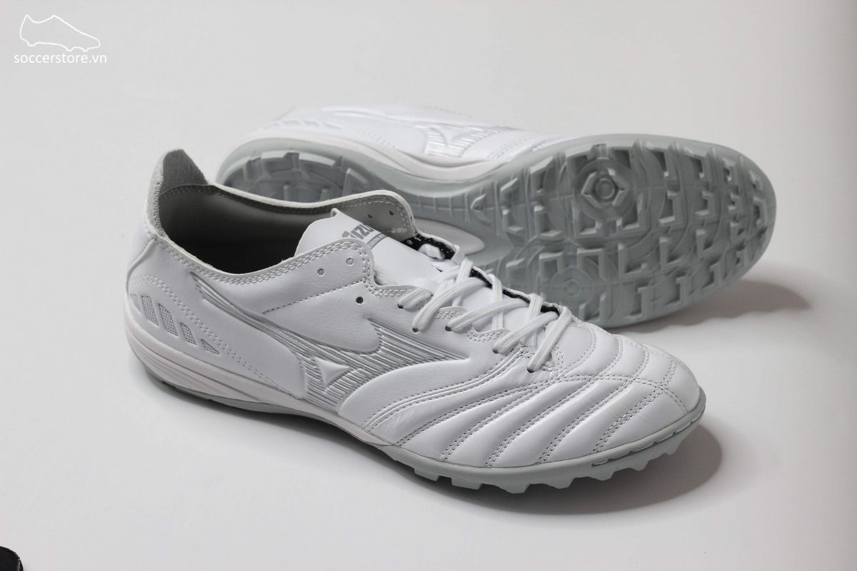 Mizuno Morelia Neo III Pro AS TF màu trắng ngọc trai - P1GD238404