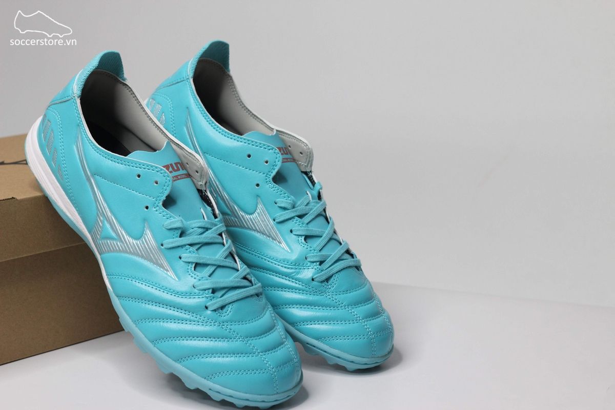 Mizuno Morelia Neo III Pro AS TF màu xanh ngọc - P1GD238425