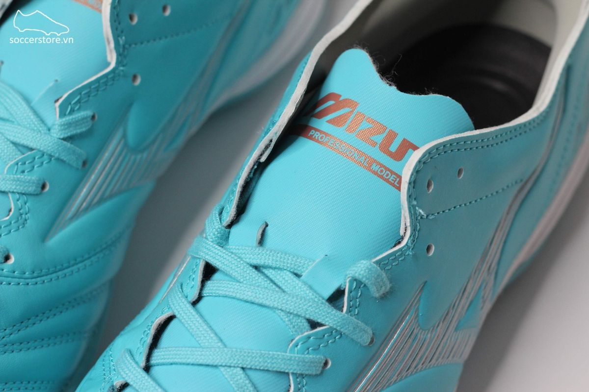 Mizuno Morelia Neo III Pro AS TF màu xanh ngọc - P1GD238425