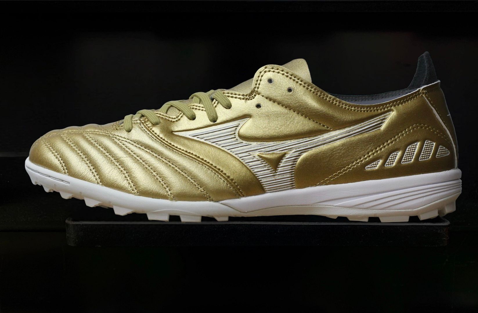 Mizuno Morelia Neo III Pro AS TF vàng đồng P1GD238452