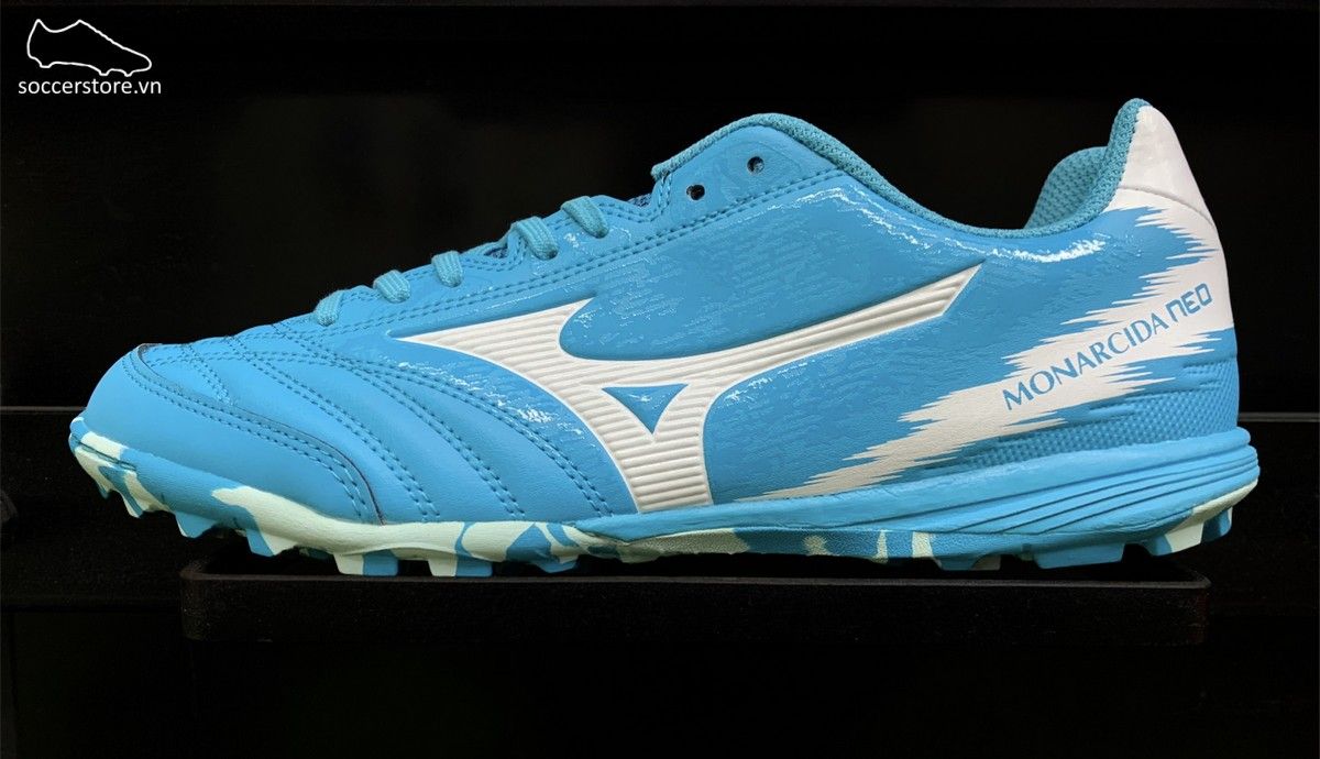 Mizuno Monarcida Neo Sala Pro TF - Light Blue - White - Q1GB212123