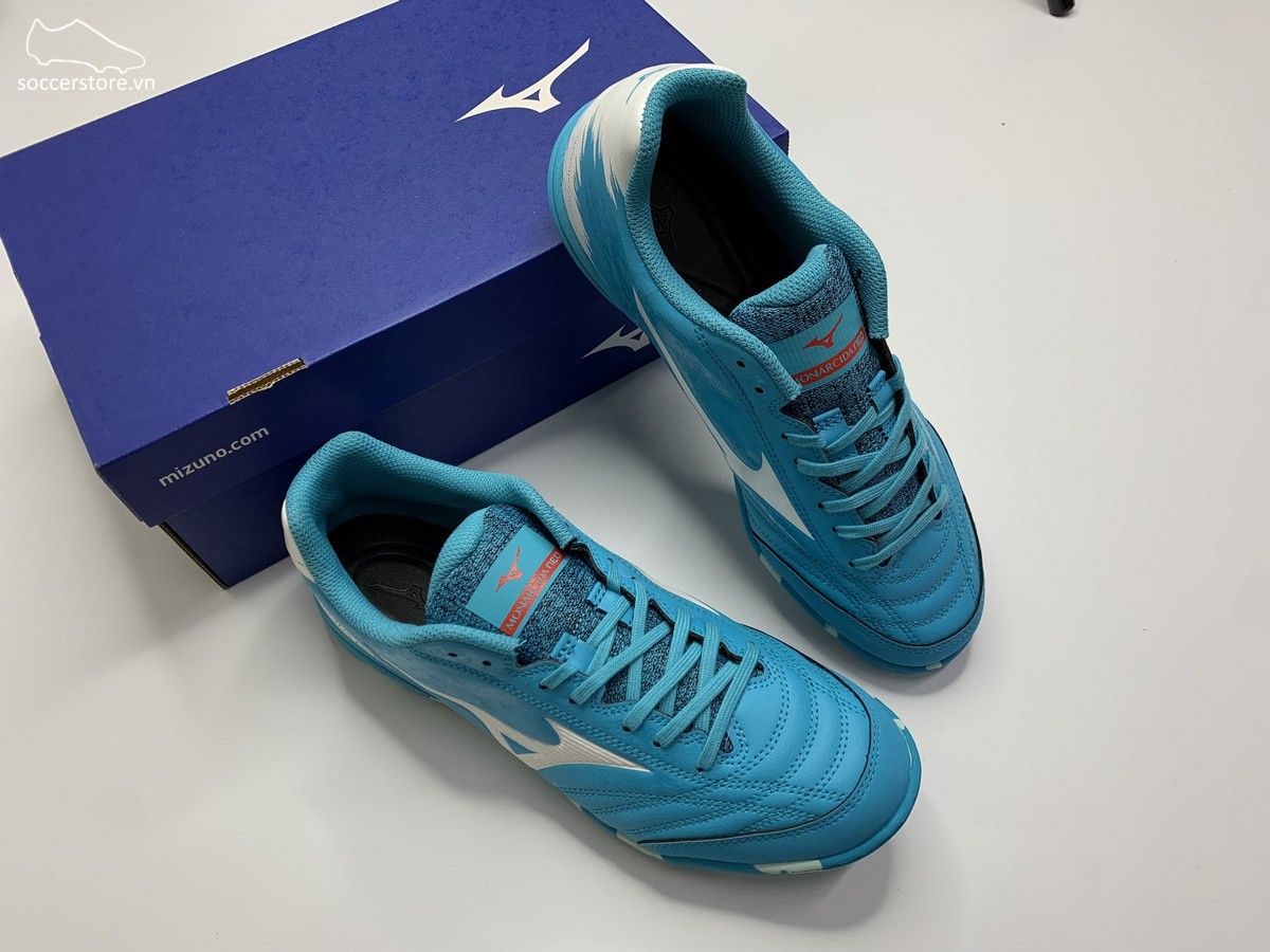 Mizuno Monarcida Neo Sala Pro TF - Light Blue - White - Q1GB212123