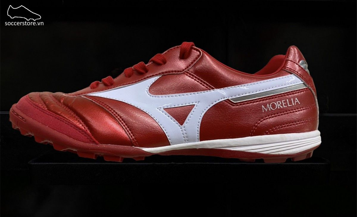 Mizuno Morelia Sala Elite TF màu đỏ trắng bạc Q1GB221060