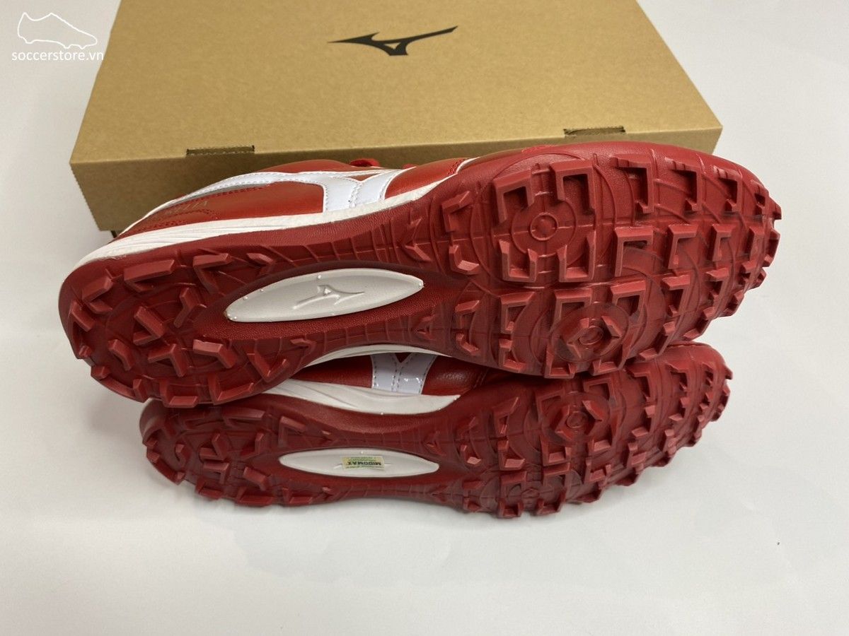 Mizuno Morelia Sala Elite TF màu đỏ trắng bạc Q1GB221060