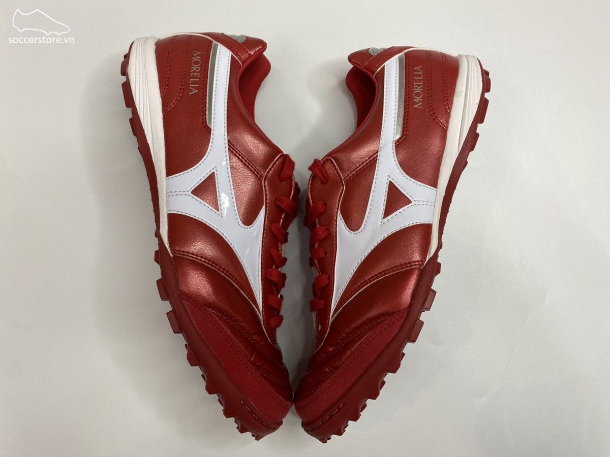 Mizuno Morelia Sala Elite TF màu đỏ trắng bạc Q1GB221060