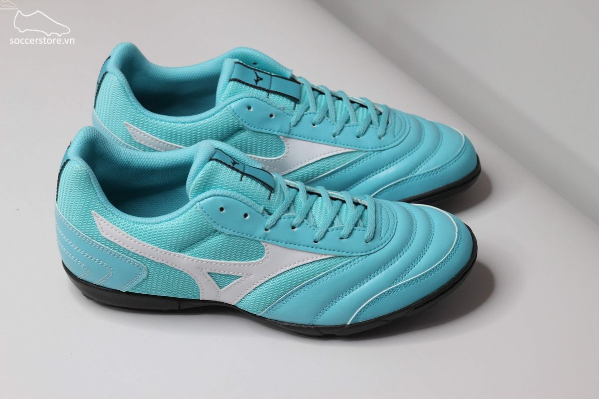 Mizuno Morelia Sala Club TF màu xanh ngọc trắng - Q1GB230370