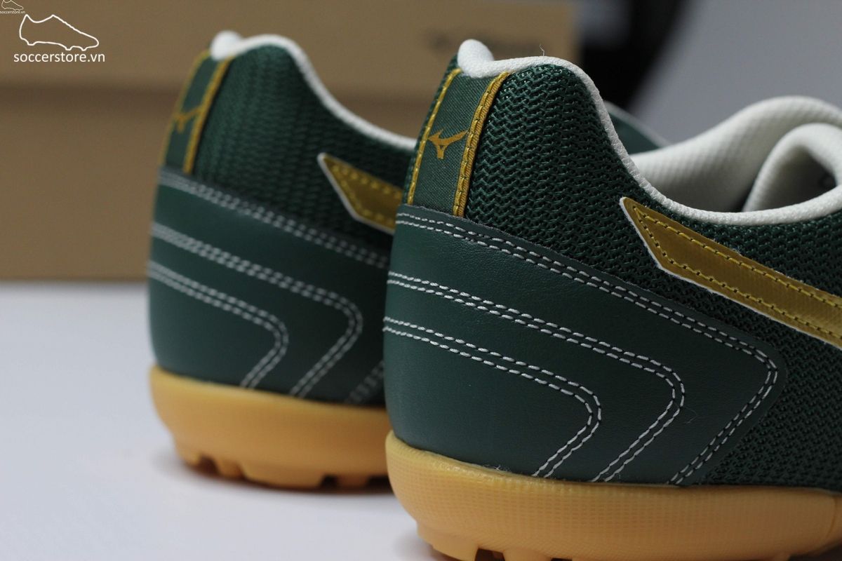 Mizuno Morelia Sala Club TF xanh bộ đội- vàng gold - Q1GB230373