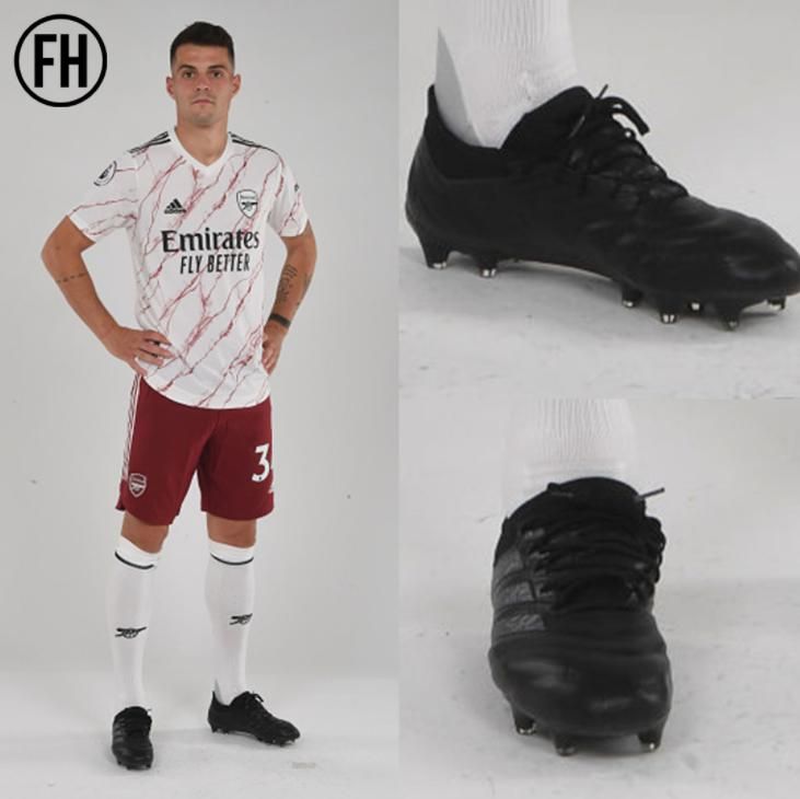 Xhaka chuyển sang đi giày Mizuno