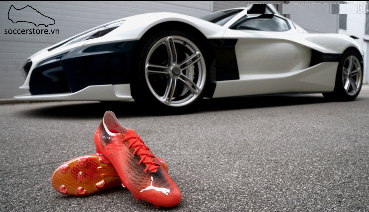 giày đá bóng nhẹ nhất thế giới Puma Ultra Rimac SL 